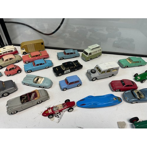 436 - Collection of vintage toy cars by Corgi, Dinky & Budgie. Highlights include a Rare Proteus Campbell ... 