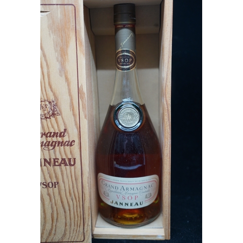 15 - Janneau VSOP Armagnac in Wooden Case