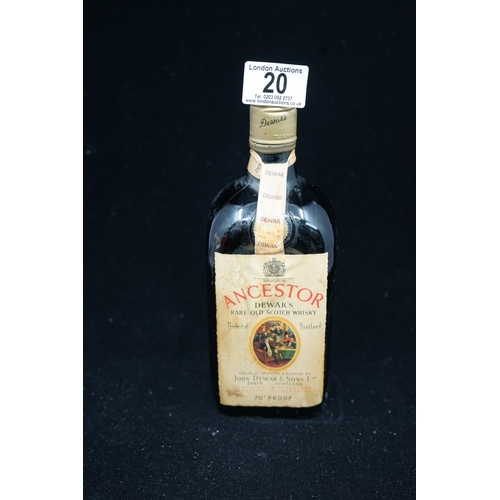 20 - Ancestor Dewar's Rare Old Scotch Whisky