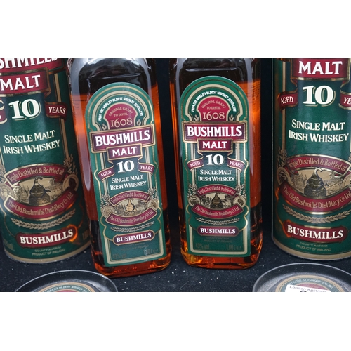 29 - 2 Bottles of Bushmills 10 year Single Malt Whisky