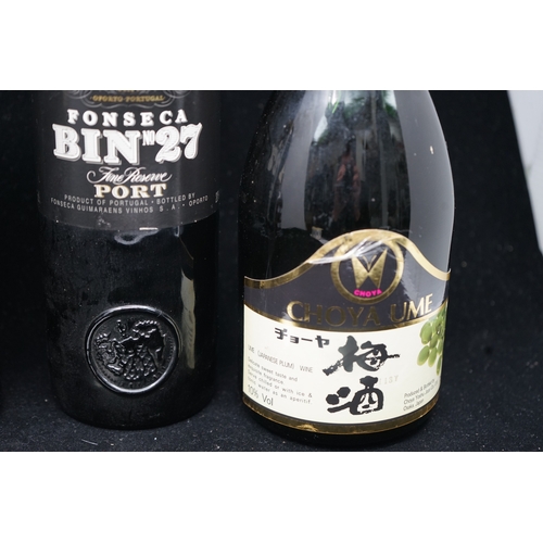 34 - Selection of Port to include Tinoco White Port, Dow's Finest Port and Fonseca Bin No 27 port