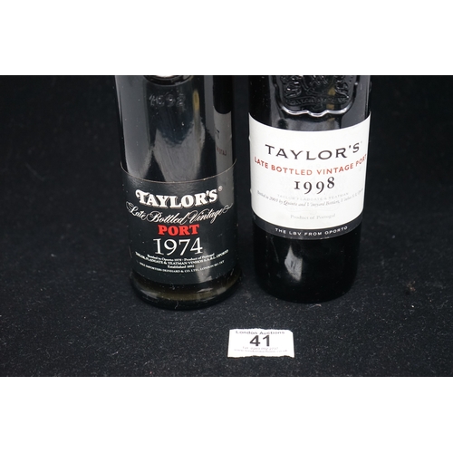 41 - 2 Bottles of Taylor's Port