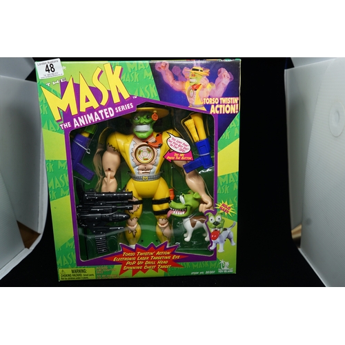 48 - 1997 Toy Island The Mask 13 Inch Torso Twisting Mint and Boxed