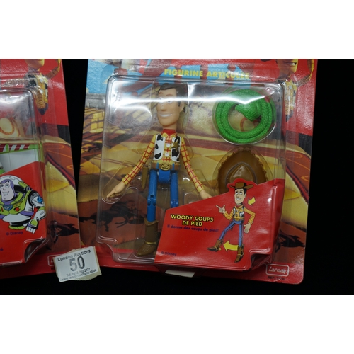 50 - Buzz and Woody Toystory L'eclair French Variant unopened.