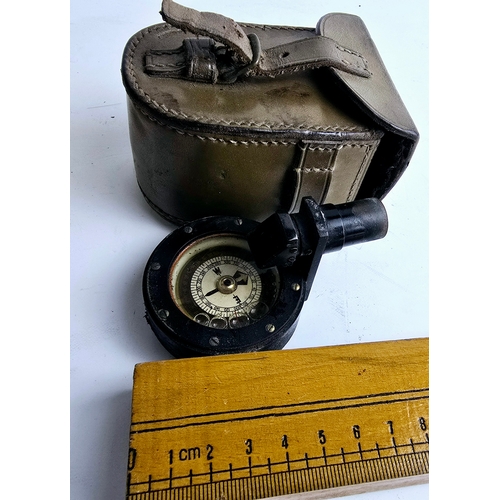 61D - Unusual liquid compass with pouch