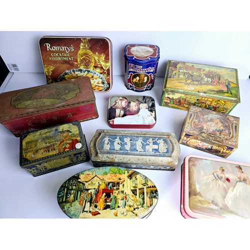 64 - Lot of Vintage Tins