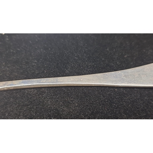 74a - 830 Silver Norwegian Spoon 25g