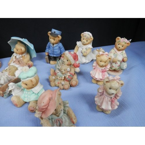 115 - Collection of Cherished Teddies Figurines