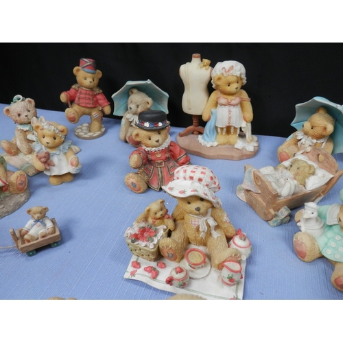 115 - Collection of Cherished Teddies Figurines