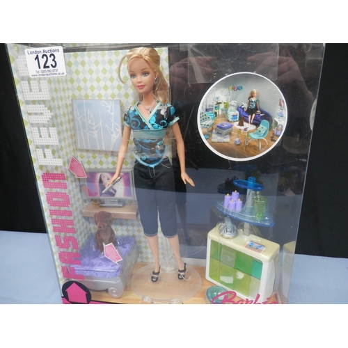 123 - Barbie Fashion Fever Doll with Accessories in Original Packaging. All new and boxed