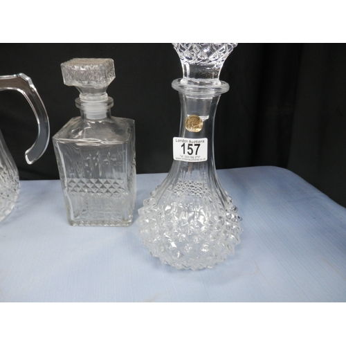 157 - Lot of Decanters etc