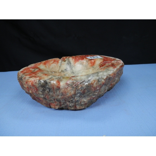 163 - Large 1960s Italian Alabaster Ashtray