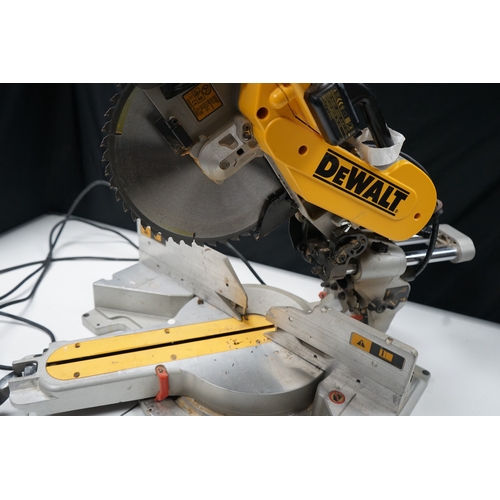 450 - DeWalt compound miter saw.