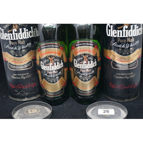 26 - 2 Bottles of Glenfiddich Single Malt Special Reserve Scotch Whisky