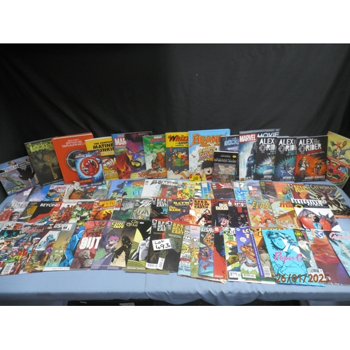 Lot of Various Comic Books, Graphic Novels etc