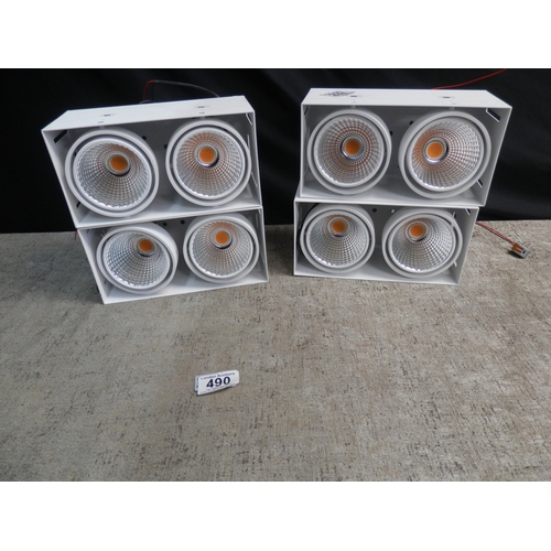 620 - Four LED Spotlight Sets