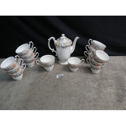 624 - Paragon Country Lane Tea Set