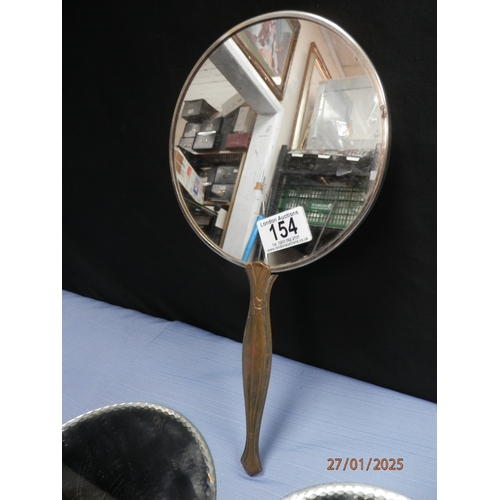 154 - Antique Sorcerers Mirror and a Vanity Mirror