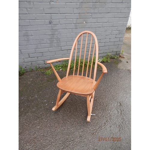 449H - Mid Century Ercol Rocking Chair