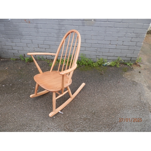 449H - Mid Century Ercol Rocking Chair