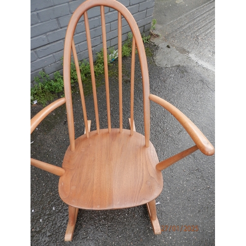 449H - Mid Century Ercol Rocking Chair