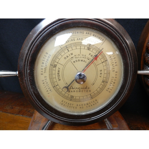 119 - Mixed Lot to include Two Barometers and a Thermometer