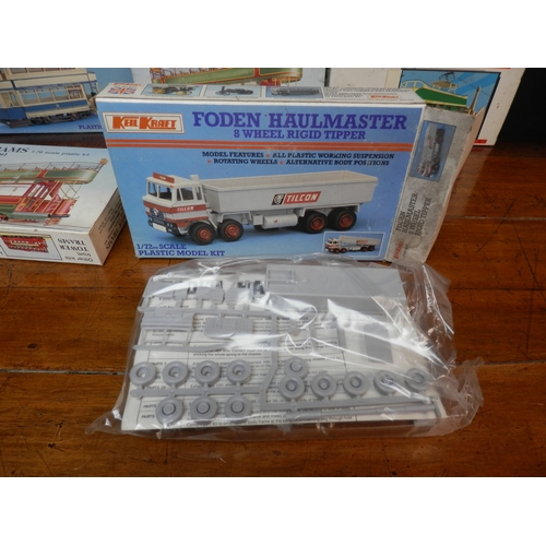 138A - Collection of Model Kits Mostly of Tower Trams with some others (9)