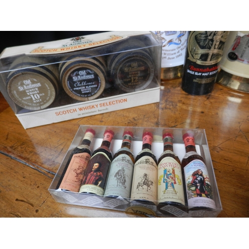 38 - A Good Collection of Sealed Whisky to Include Ltd Edition Wade Bells Bottles etc