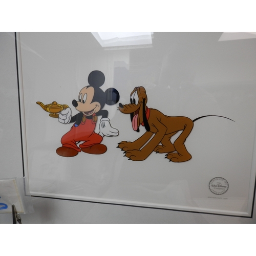 45 - Disney Memorabilia to include an Original Cel from Pluto's Dream House (1940) with Certificate of Au... 