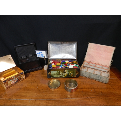 156 - Collection of Boxes and Snuff Boxes (6)