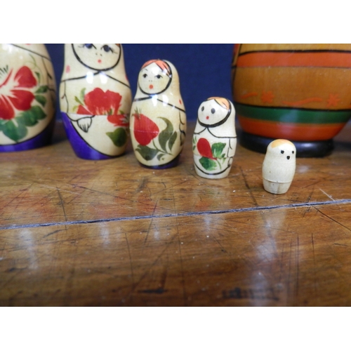 194 - Two Russian Matryoska Nesting Dolls