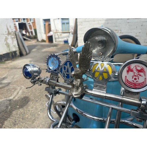 191 - 1963 Piaggio Vespa GS160
Imported to the UK in 2000
Registration: KGJ 397A
Frame No: VSB1T 0040173
M... 