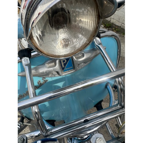 191 - 1963 Piaggio Vespa GS160
Imported to the UK in 2000
Registration: KGJ 397A
Frame No: VSB1T 0040173
M... 