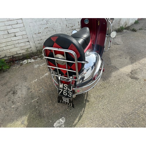 192 - 1961 Piaggio Vespa GS150 VS5
Imported to the UK in 1999
Registration: WSJ 763
Frame No: VS5T 0010921... 