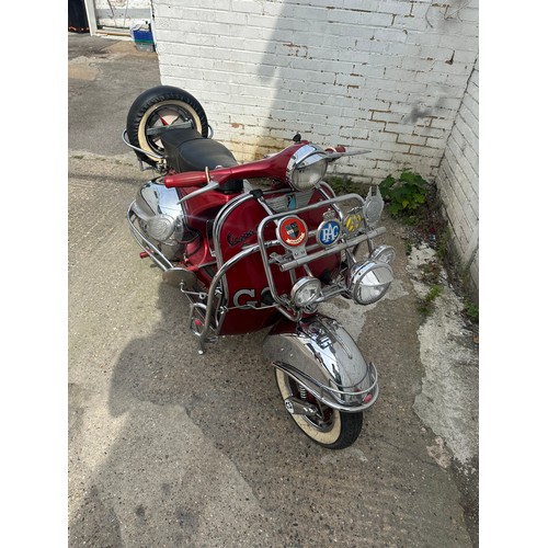 192 - 1961 Piaggio Vespa GS150 VS5
Imported to the UK in 1999
Registration: WSJ 763
Frame No: VS5T 0010921... 