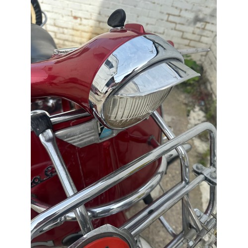 192 - 1961 Piaggio Vespa GS150 VS5
Imported to the UK in 1999
Registration: WSJ 763
Frame No: VS5T 0010921... 