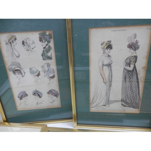 622 - Large Collection of 19th Century Ladies Fashion Prints (60 in total)