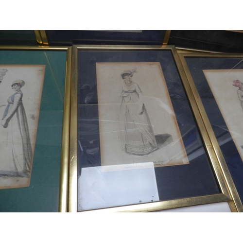 622 - Large Collection of 19th Century Ladies Fashion Prints (60 in total)