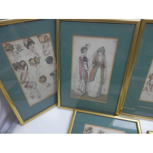 622 - Large Collection of 19th Century Ladies Fashion Prints (60 in total)