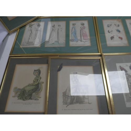 622 - Large Collection of 19th Century Ladies Fashion Prints (60 in total)