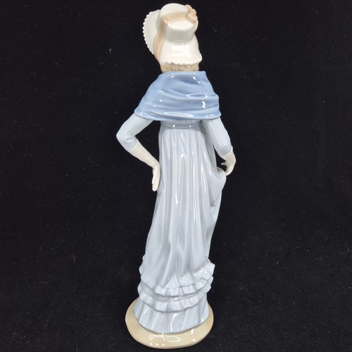 705 - Lladro Figure of a Woman & a Sheep together with another by Lladro Nao