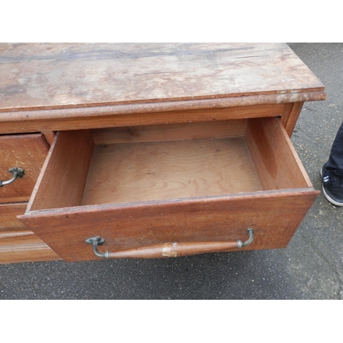 656 - Bank of Early 20th Century Drapers/Haberdashery Drawers