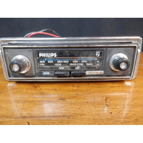 215 - 1970s Philips Car Radio