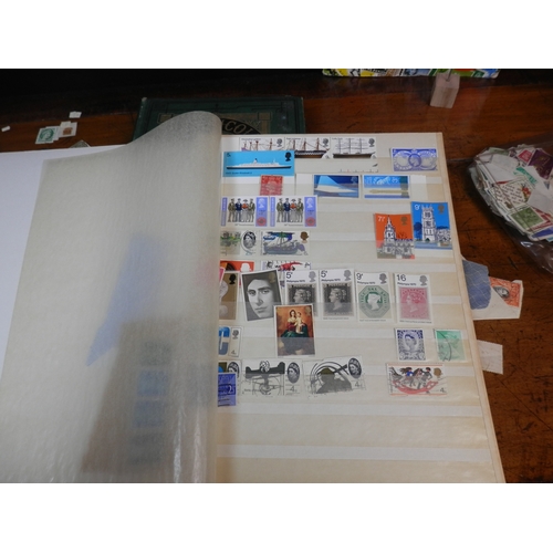 217 - Collection of Stamps to include Four Books and One Bag