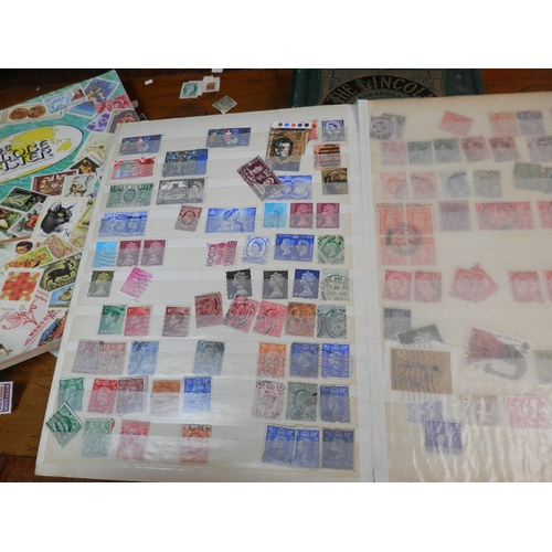 217 - Collection of Stamps to include Four Books and One Bag