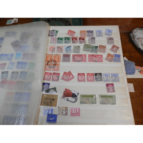 217 - Collection of Stamps to include Four Books and One Bag