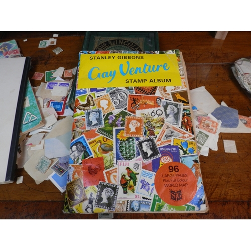 217 - Collection of Stamps to include Four Books and One Bag