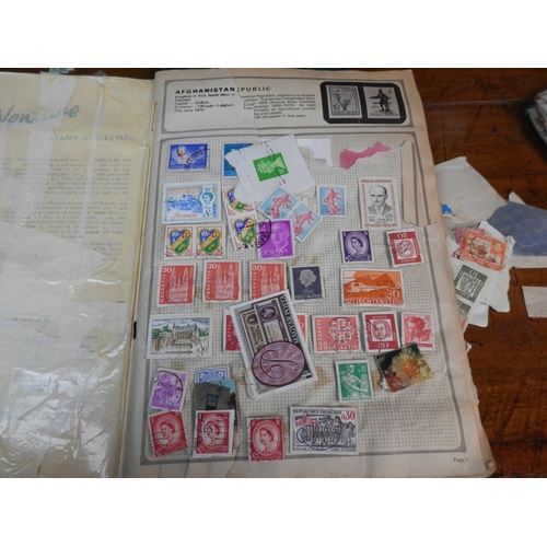 217 - Collection of Stamps to include Four Books and One Bag