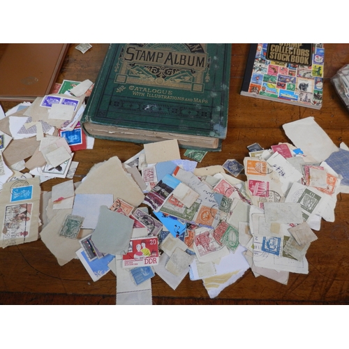 217 - Collection of Stamps to include Four Books and One Bag