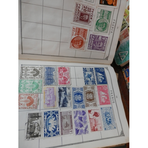 217 - Collection of Stamps to include Four Books and One Bag